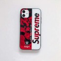 Supreme/シュプリームブランド iphone12 mini/12pro max/12 pro/12 maxケース かわいい iphone11/11pro maxケース ビジネス ストラップ付きアイフォン12カバー レディース バッグ型