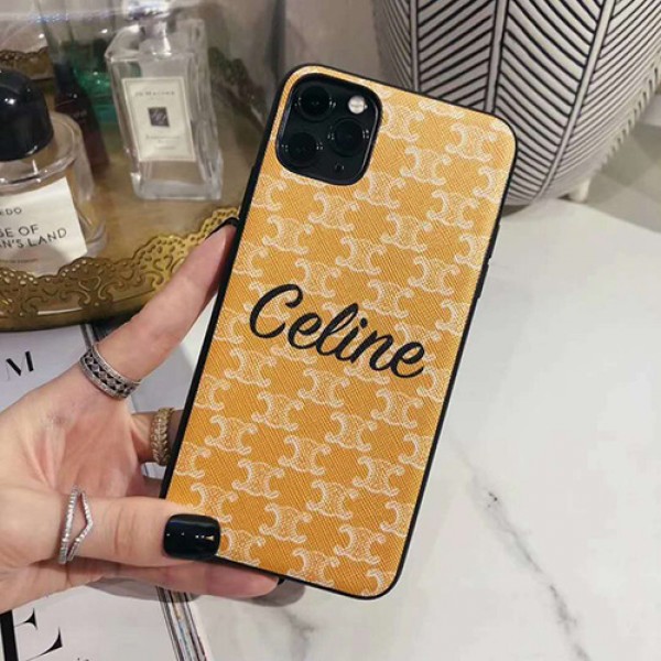 celine iphone 12 mini/12 pro/12 max/12 pro maxケース ビジネス ストラップ付きiphone 11/x/8/7スマホケース ブランド LINEで簡単にご注文可レディース アイフォンiphone x