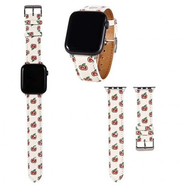 ブランド可愛いApple Watch 6/seベルトルイヴィトンgucci disney supremeアップルウォッチ バンド革