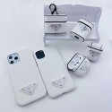 プラダ iphone 12/12 mini/12 pro/12 pro maxケース prada ビジネス ファッション セレブ愛用 iphone11/11pro maxケース 激安 エアポッド Airpods 1/2/3/proケース i