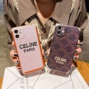 セリーヌブランド iphone12/12 pro max/12 mini/12 pro maxケース かわいいペアお揃い アイフォン11ケース iphone xs/x/8/7/se2ケース男女兼用人気ブランドiphone 11/11 pro