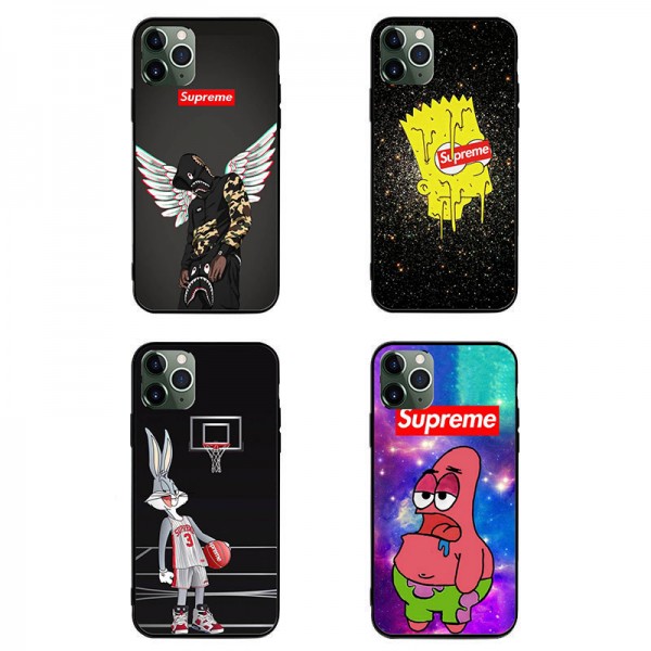 Supreme シンプル iphone12/12pro max シュプリーム Galaxy s20/note20ケース ジャケット xperia5iiケース ブランド ジャケット型 2020 iphone12ケース 高級 人気 aquos r5gケース 大人気 カスタム対応