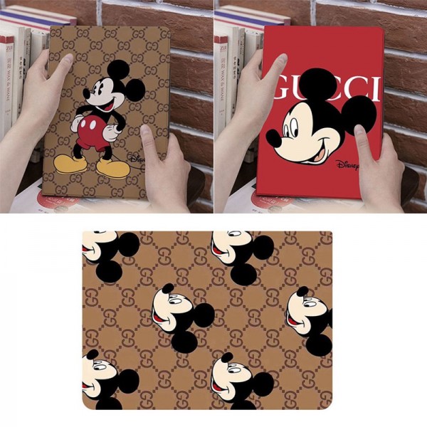 グッチgucci disney  Ipad 8/7 世代ディズニーコラボ アイパッドエア1/2/3/4ケース 横開きipad mini 4/5カバー ipad 5/6 9.7インチ 激安 すべてのipad機種対応モノグラム ダミエ アイパッド 6/5/4/3/2ケース 手帳型アイパッド プロ2020ケース 激安 オーダーメイド