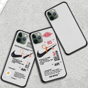 Off-White x Nikeコラボ ペアお揃い アイフォン12/12mini/12 pro maxケースgalaxy note20/note10ケースhuawei p30/p20ケースブランドアイフォン12カバー レディース バッグ型 ブランド Galaxy s20/s10+ ースiphone 11/xs/x/8/7ケース大人気