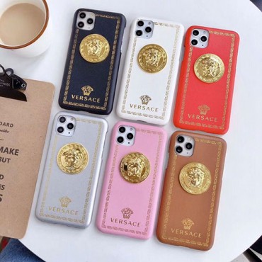 Versace ペアお揃い アイフォン12/12 pro maxケース女性向け iphone 11/x/8/7スマホケース ブランド LINEで簡単にご注文可レディース アイフォiphone12/xs/11/8 plusケース おまけつき