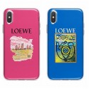 LOEWE/ロエベ iphone12/12pro galaxy note20/s20/note10 s10/s9plusケース ビジネス ストラップ付きhuawei mate40/p40proケース ファッション経典 メンズiphone 11/x/8/7スマホケース