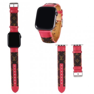 Lv/ルイヴィトン ブランドアップルウォッチバンドApple Watch 6/5/4/3ベルト 交換用バンド 女性 人気ビジネスマン用高級Apple Watch 6/5/4/3ブランドバンド本革