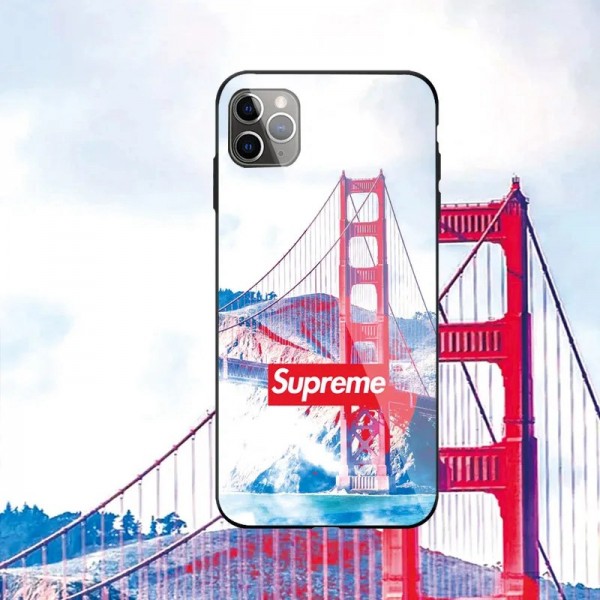 LV / Supreme  ブランド iphone12pro/12pro maxケース かわいいペアお揃い アイフォン iphone 11/xs/x/8/7ケースアイフォン12カバー レディース バッグ型 ブランドiphone 12ケース ファッション