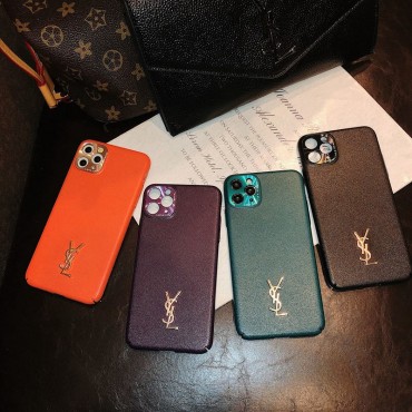 YSL/イブサンローラン ペアお揃い アイフォン12mini/12 pro maxケース 女性向け iphone 11/xs/x/8/7ケース ビジネス ストラップ付きアイフォンiphone11pro/11promaxケース ファッション経典 メンズ