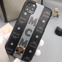 MCM/エムシーエム iphone12/12mini/12pro/12promaxケース男女兼用人気ブランドins風 iphone x/8/7 plusケースかわいいモノグラム iphone11/11pro maxケース ブランド